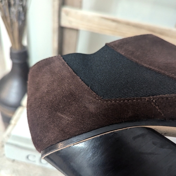Aeyde Brown Suede Ankle Boots - Picture 8 of 13